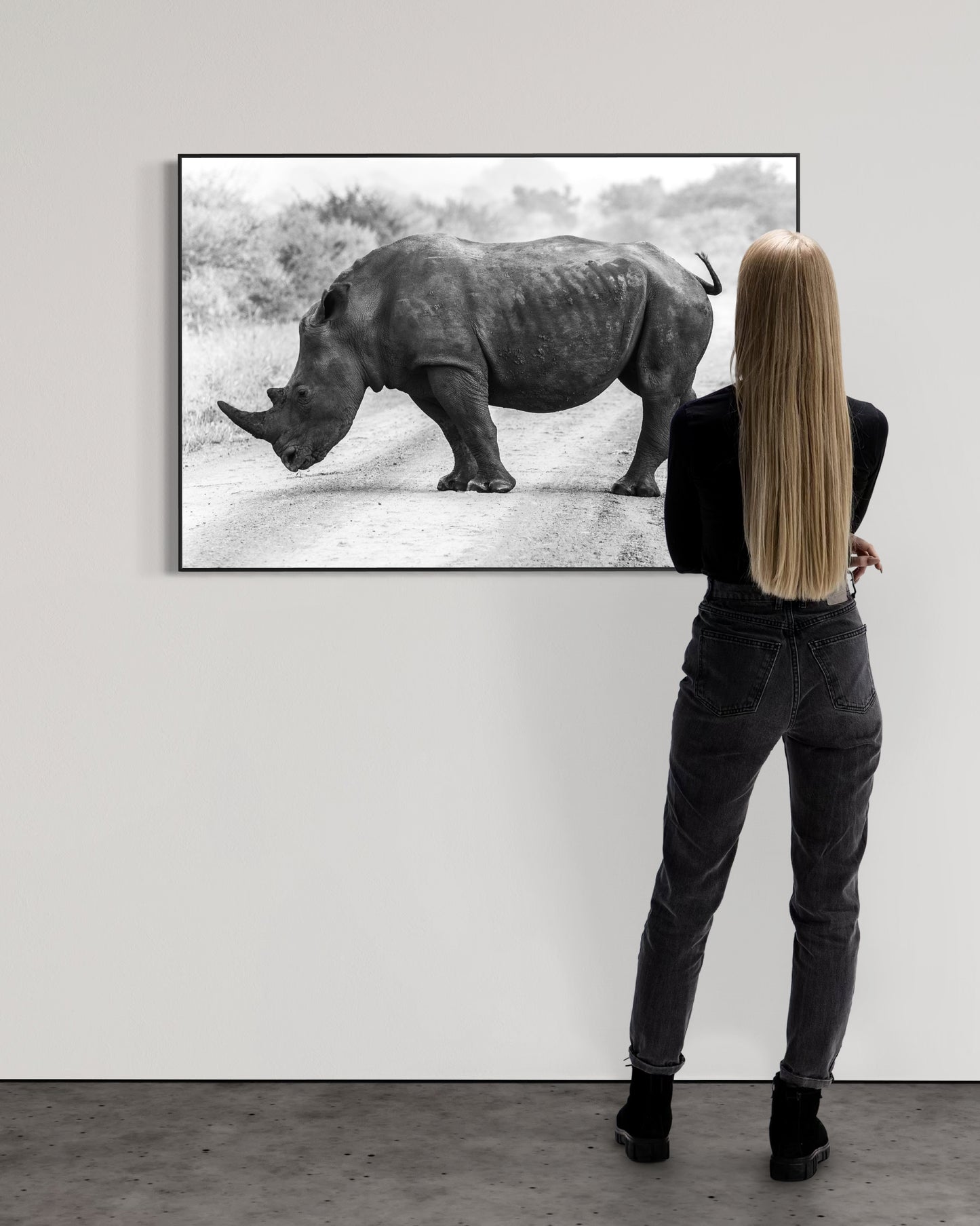 Rhino At The Crossroads - Edition of 7