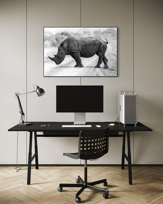 Rhino At The Crossroads - Edition of 7